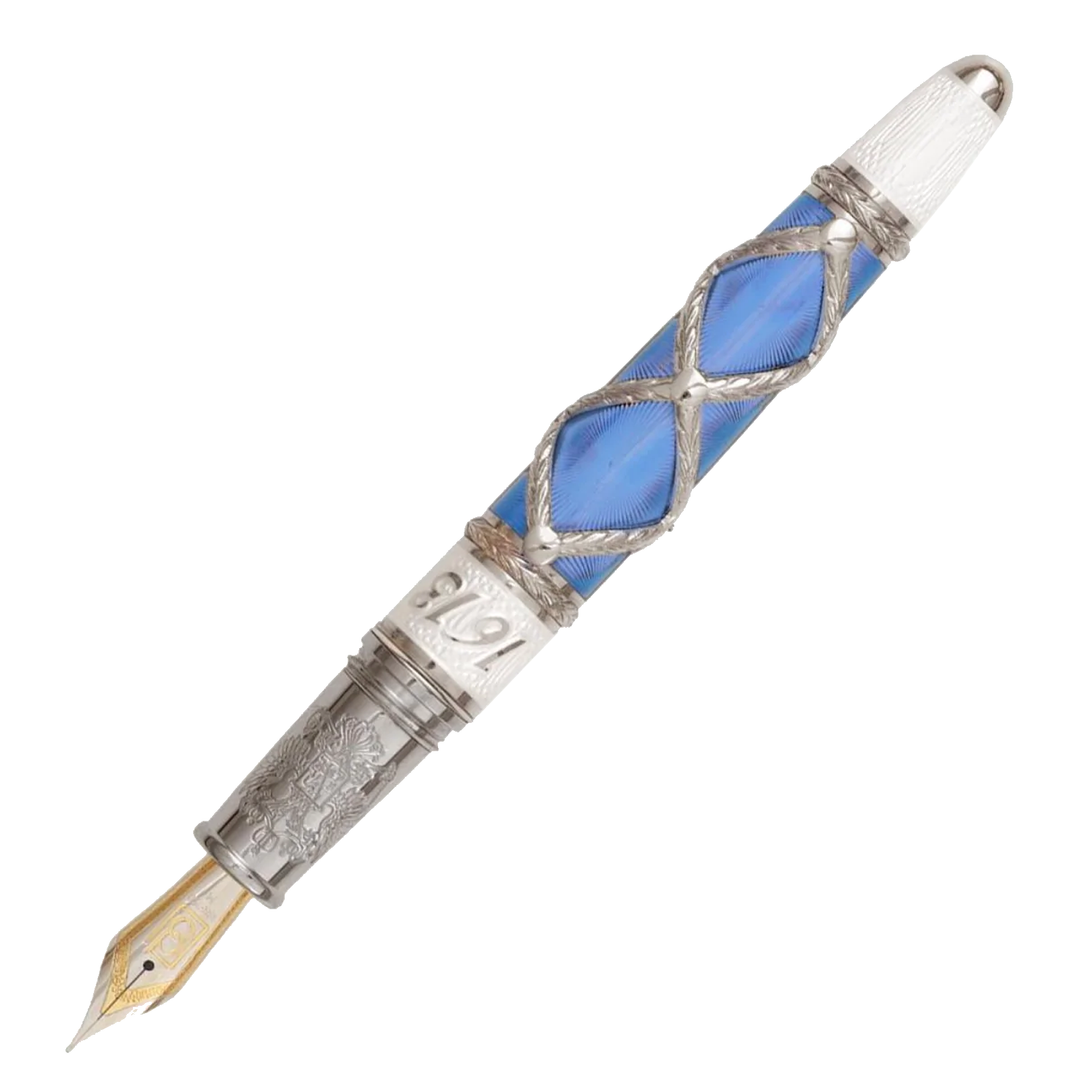 David Oscarson Russian Imperial Collection St. Petersburg Blue Pen