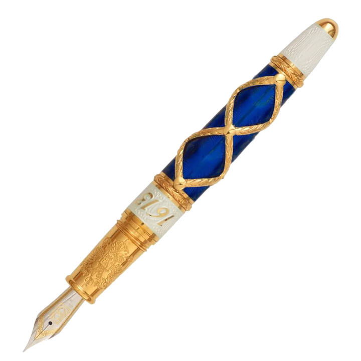 David Oscarson Russian Imperial Collection Sapphire Pen