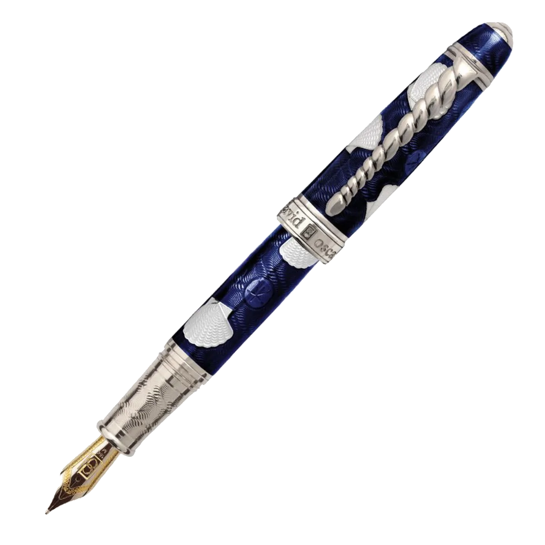 David Oscarson Seaside Ocean Blue Pen