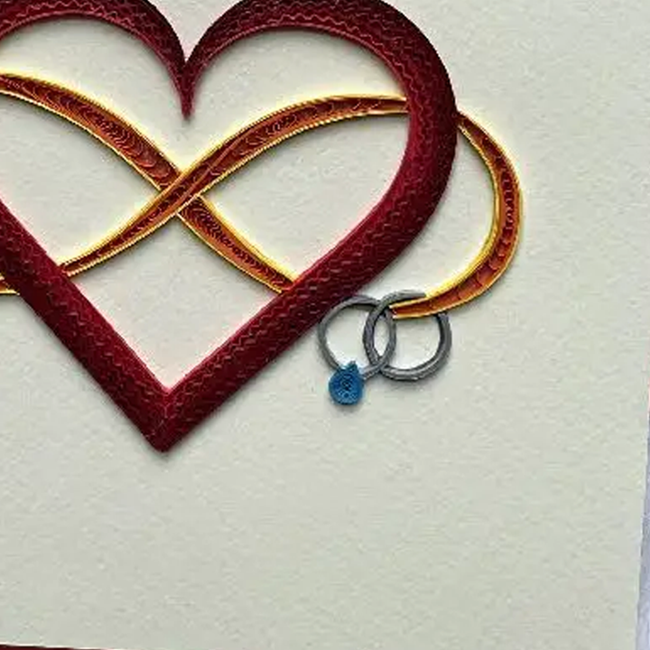 Eternity "Quilled" Greeting Card
