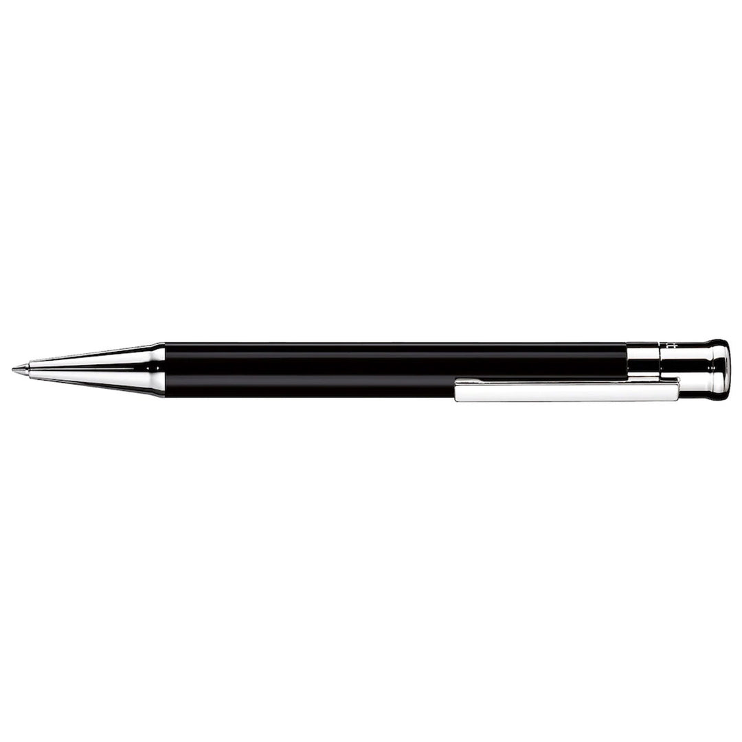 Otto Hutt Design 04 Black and Platinum - Ballpoint Pen