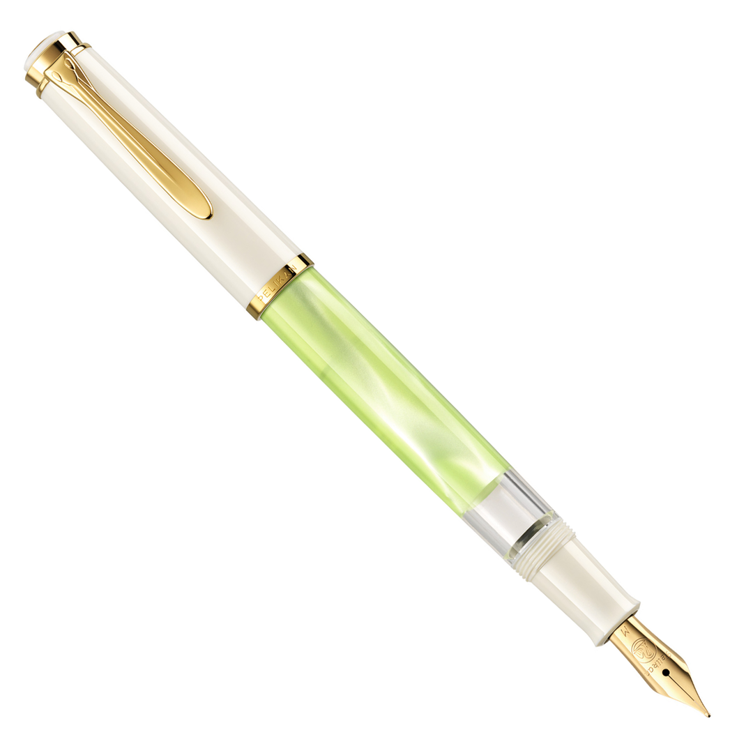 Pelikan M200 Classic Fountain Pen - Pastel Green – The Pleasure of Writing