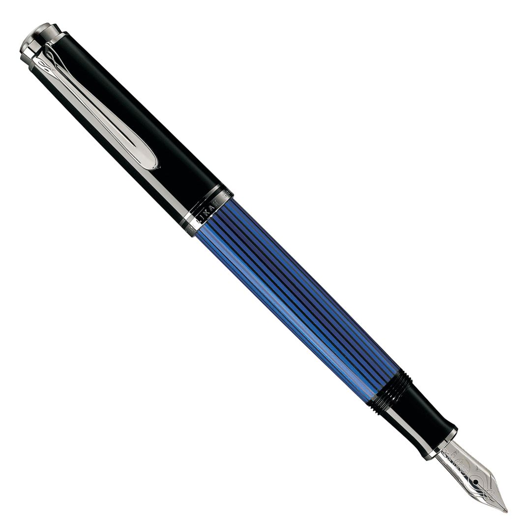 Pelikan M405 Souverän Fountain Pen - Blue Stripe