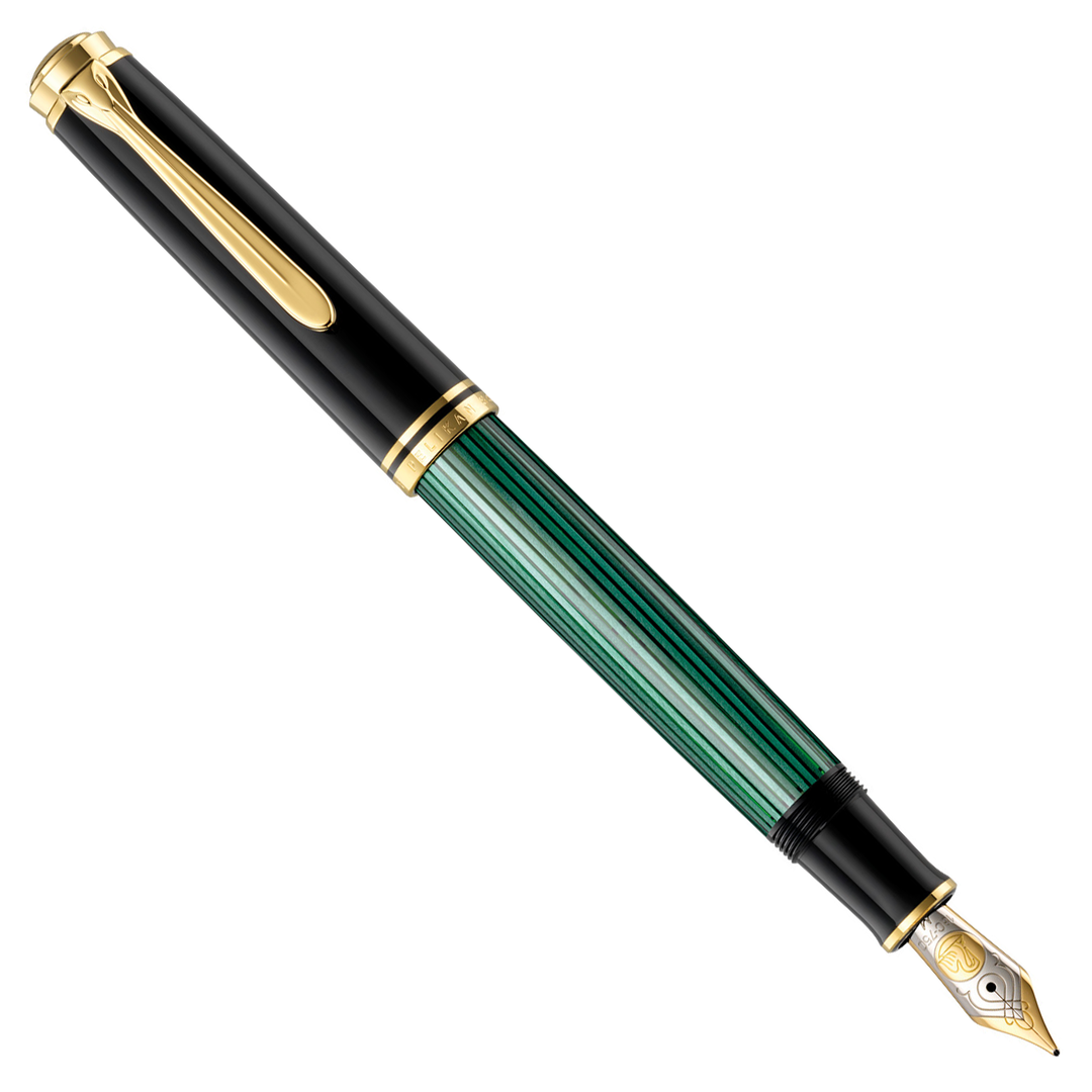 Pelikan Souverän M800 Black-Green Dual Tone - Fountain Pen