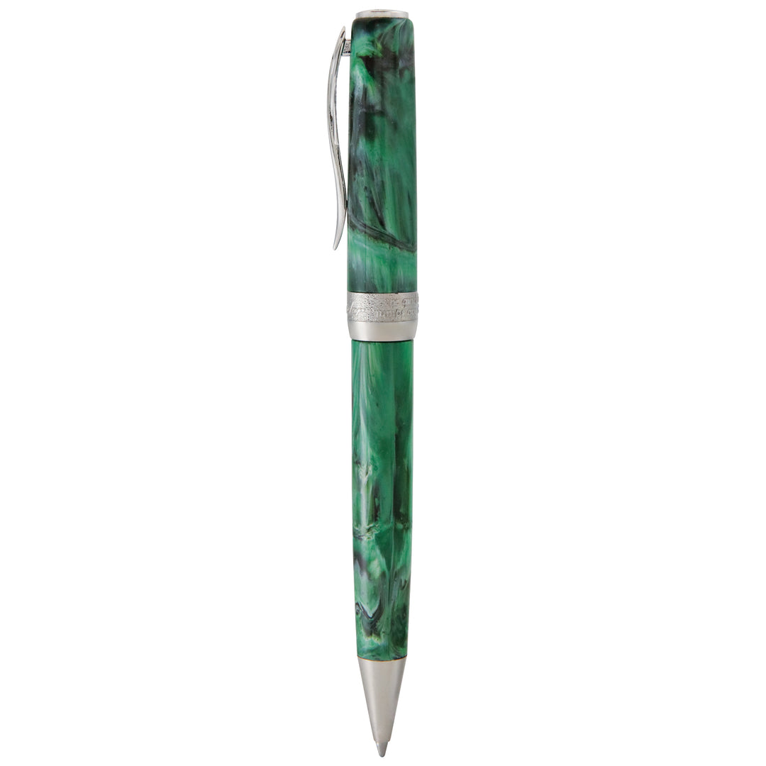 Pineider La Grande Bellezza Gemstones Ballpoint Pen - Malachite Green