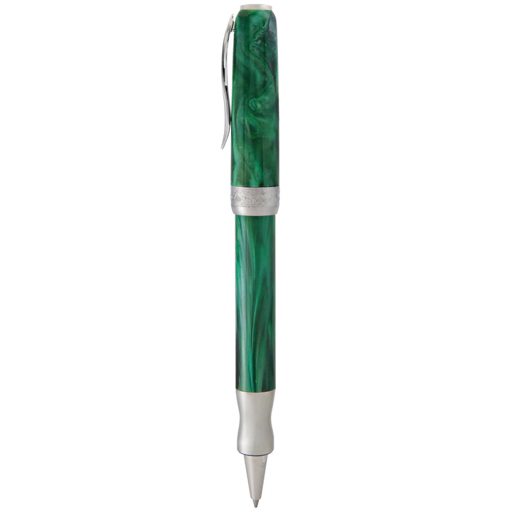 Pineider La Grande Bellezza Gemstones Rollerball Pen - Malachite Green