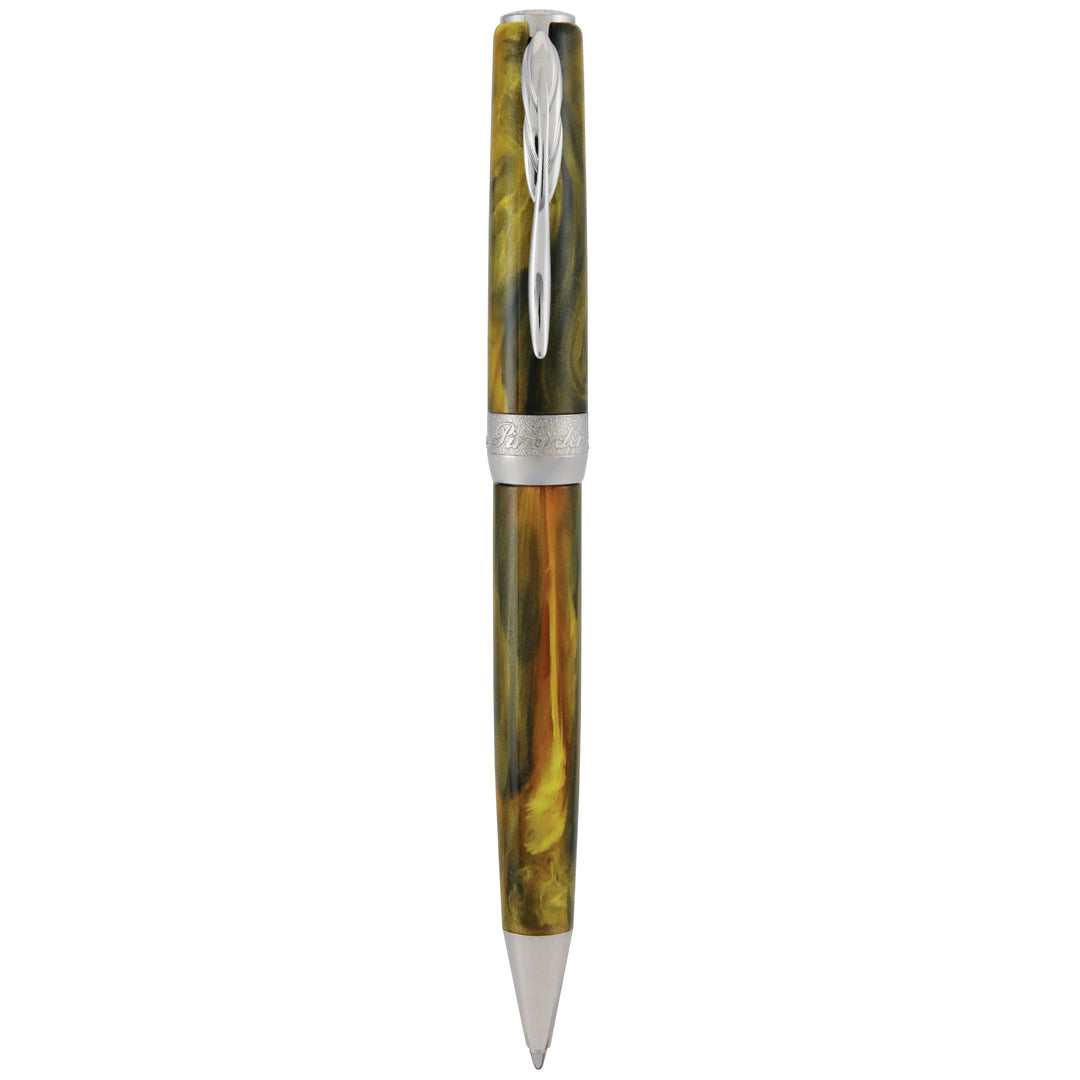 Pineider La Grande Bellezza Gemstones Ballpoint Pen - Tiger's Yellow