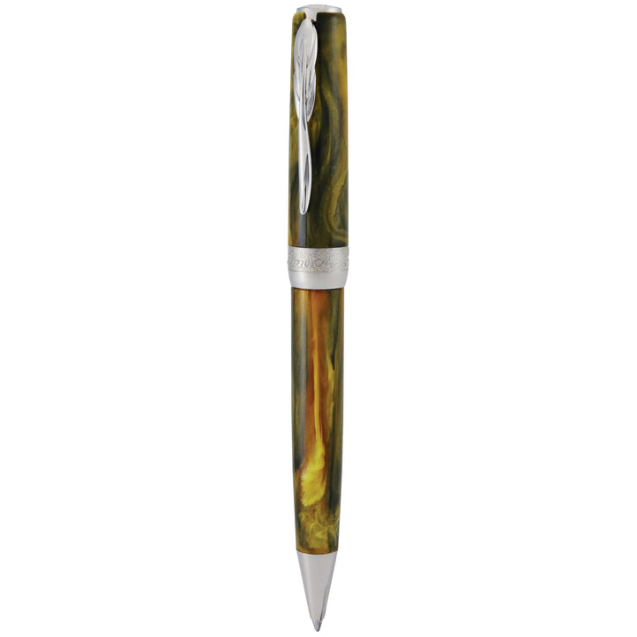 Pineider La Grande Bellezza Gemstones Ballpoint Pen - Tiger's Yellow