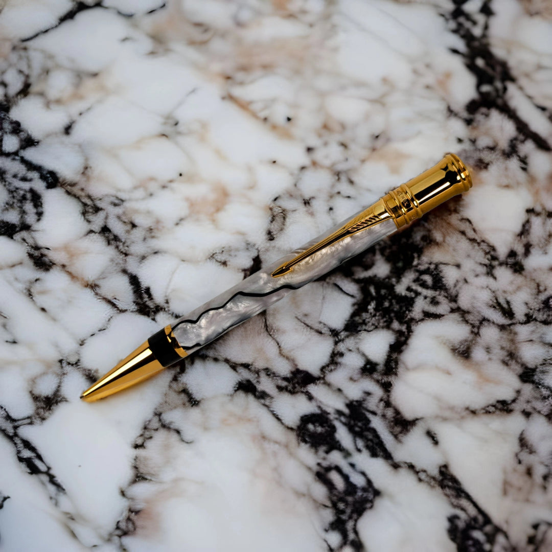 Parker Duofold Centennial Black and Pearl Mechanical Pencil