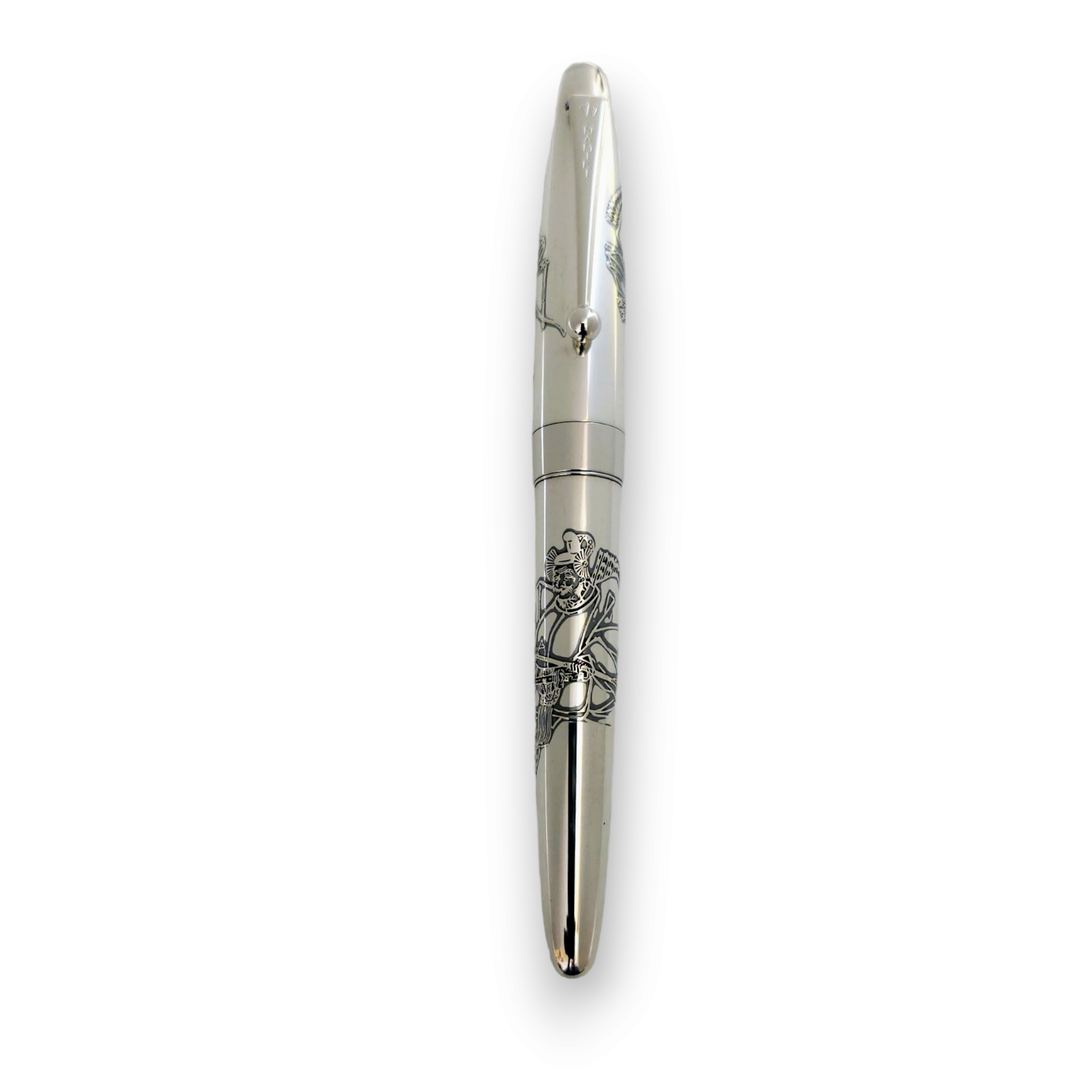 Namiki Sterling Silver Samurai Fountain Pen