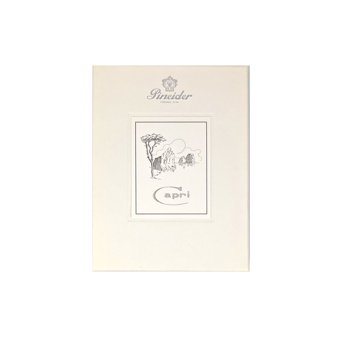 Pineider Capri - 6.25" x 4.5" Notecard & Envelope Box (12ct)