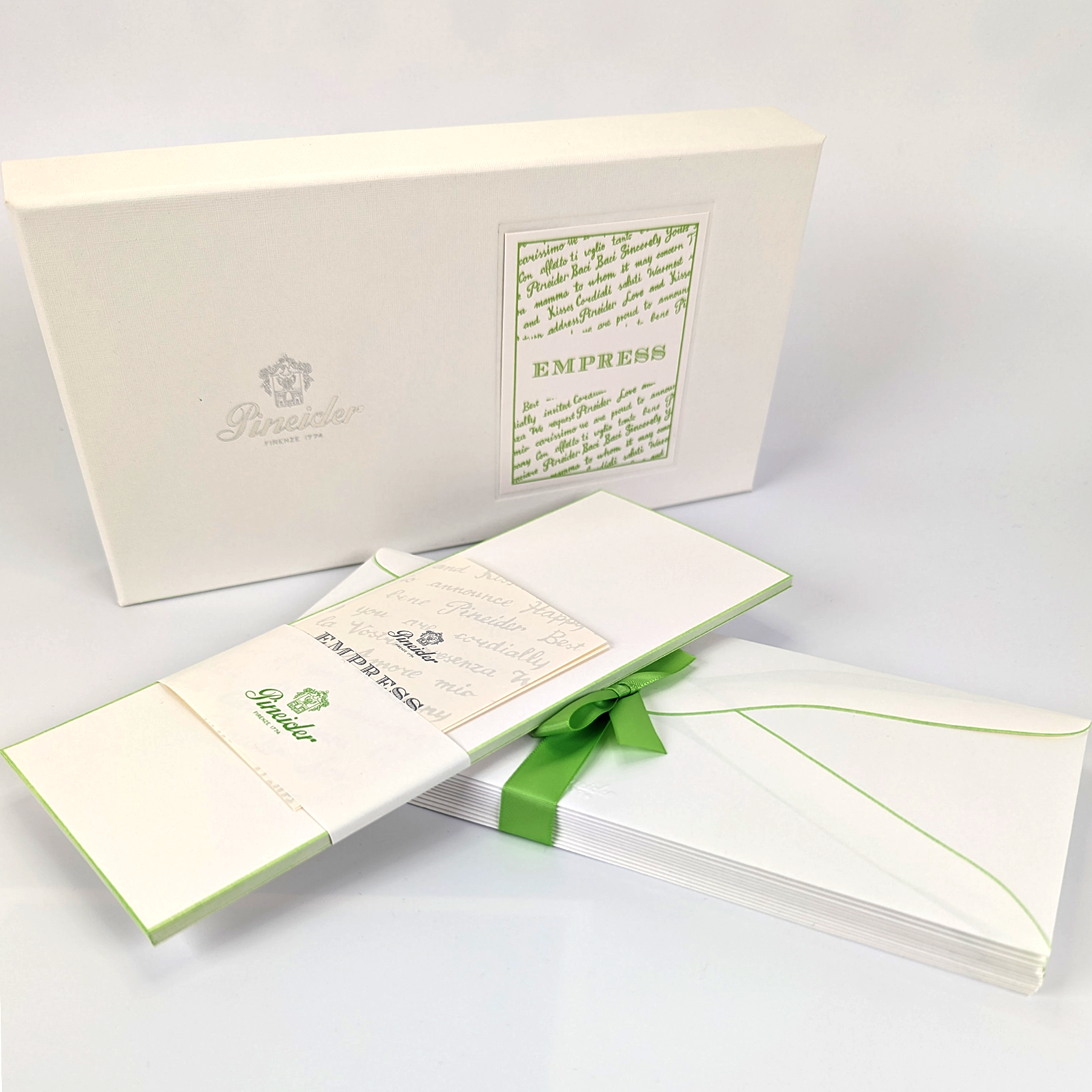 PaperTree PAPERTREE NATURE Lot de 5 Enveloppes cadeau A5 - Vert/Or pas cher  