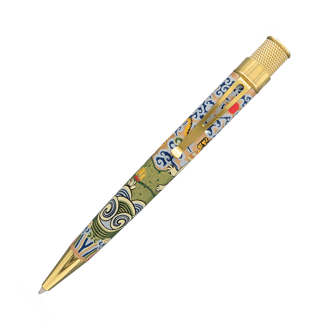 Retro 51 - The Met - Chinese Tiger Rank Badge Rollerball