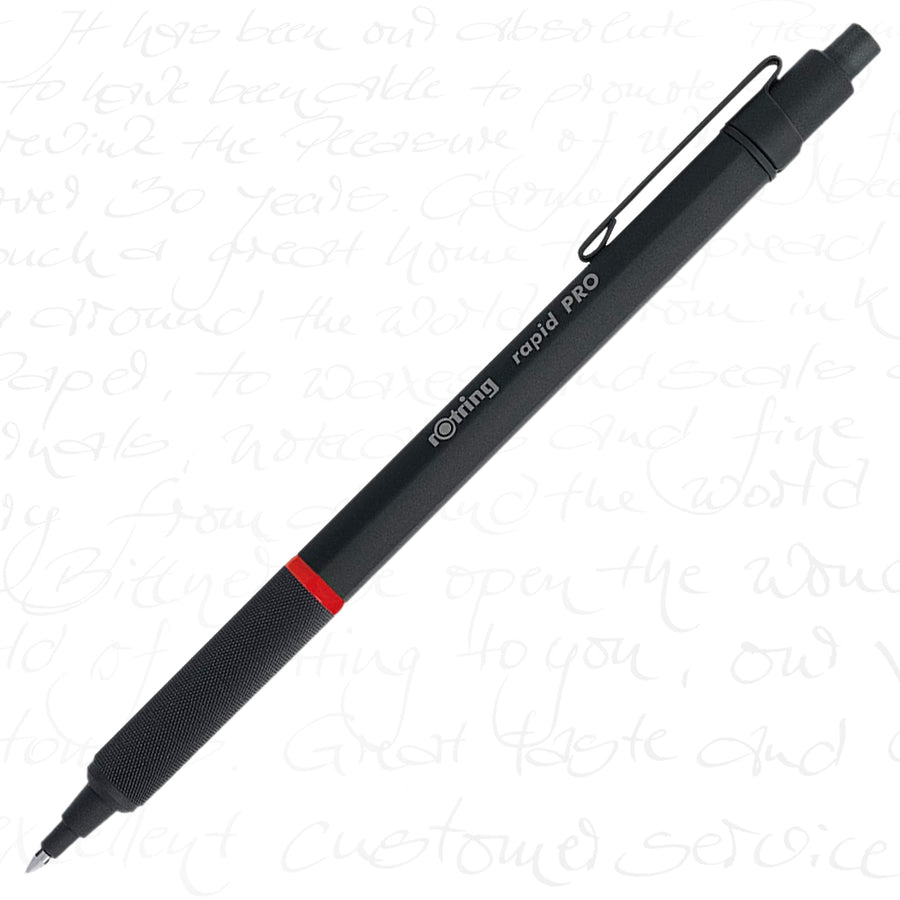 rOtring Rapid Pro Ballpoint Pen in Black