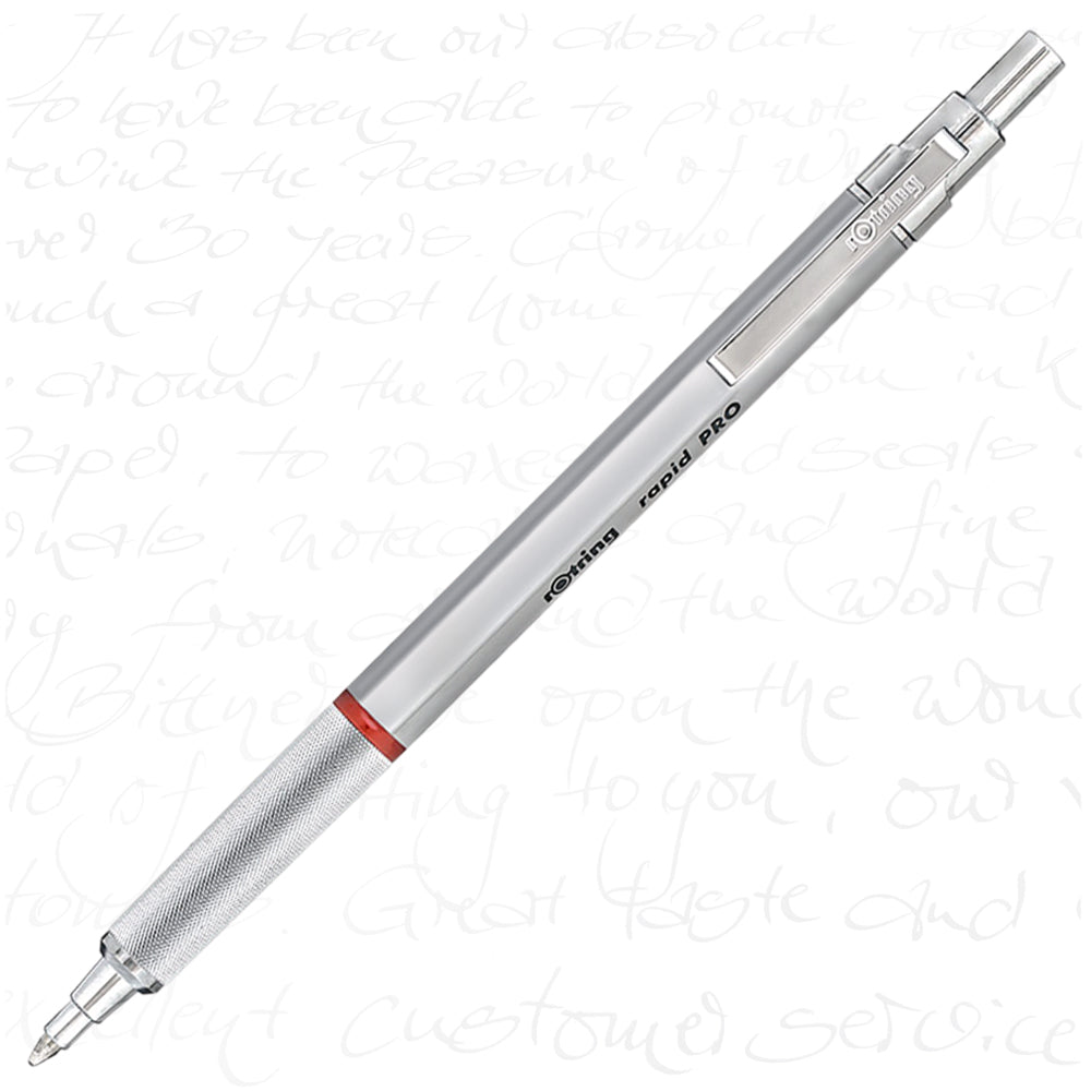 Rotring- Rapid PRO Ballpoint Pen, (Black or Silver)