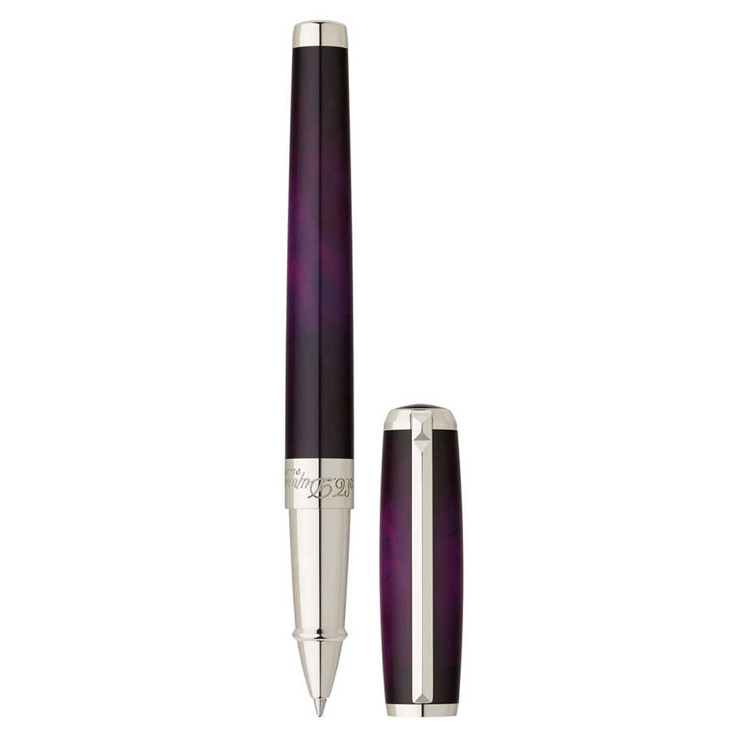S.T. Dupont Line D Large Rollerball Pen - Atelier Purple Lacquer