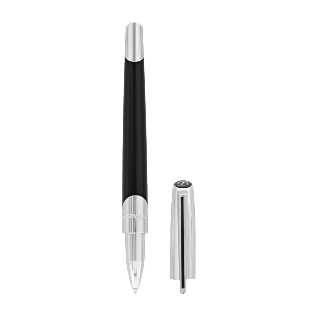 S.T. Dupont Défi Millenium Rollerball Pen - Silver & Black