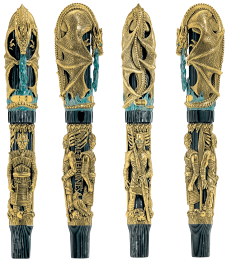 Montegrappa Winter Is Here Limited Edition Rollerball Pen - Gold