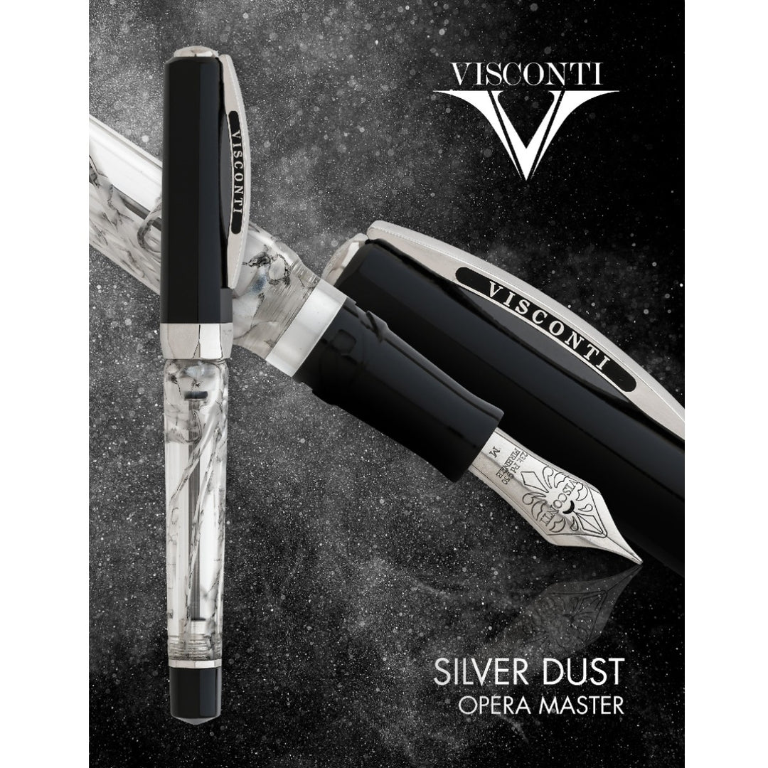 Visconti Silver Dust Fountain Pen