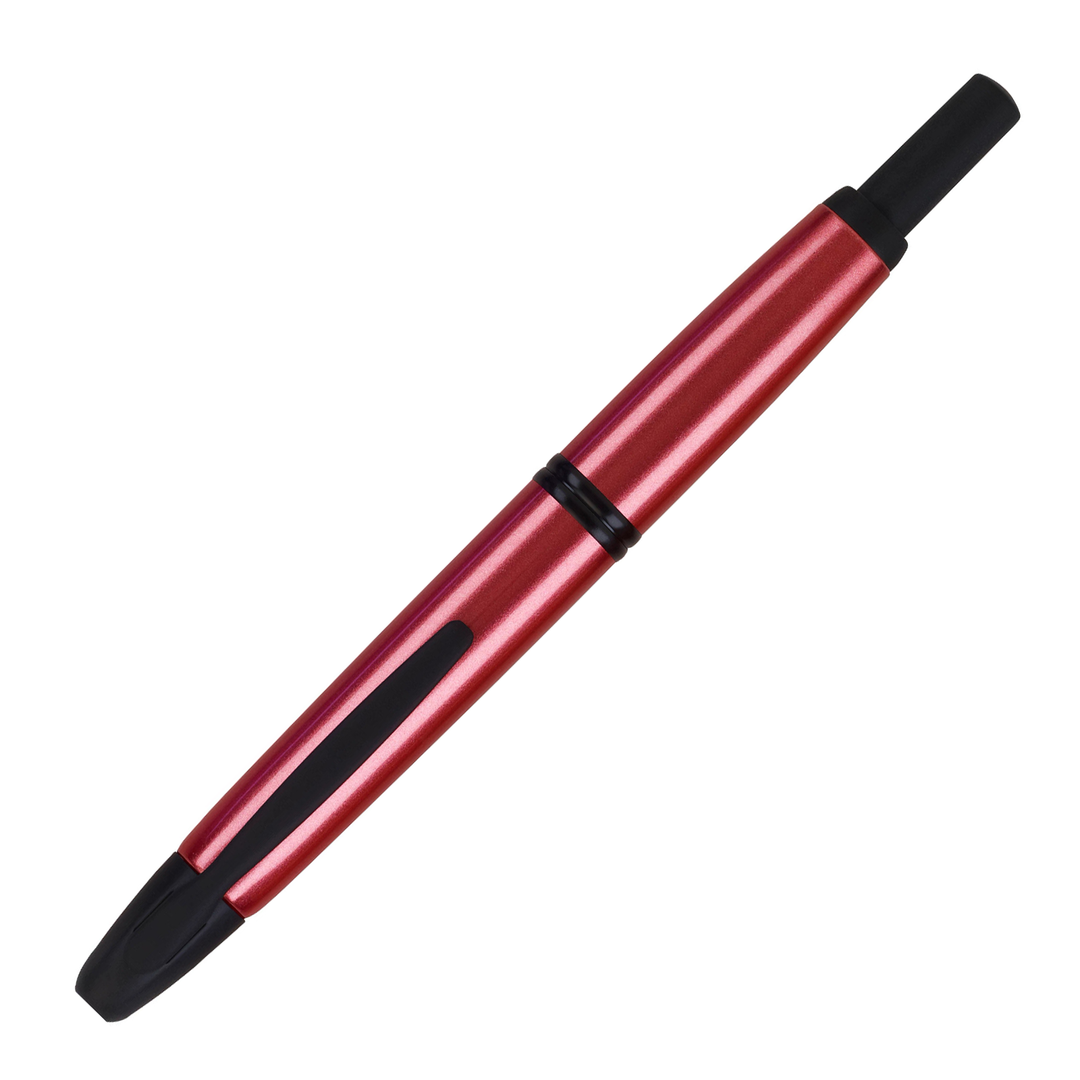 Pilot Vanishing Point Metallic Red Fountain Pen