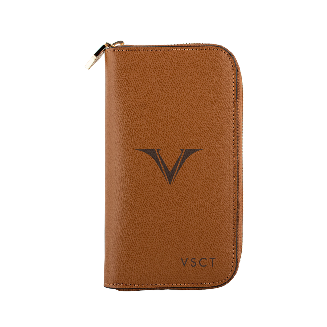 Visconti 3 Pen Leather Case