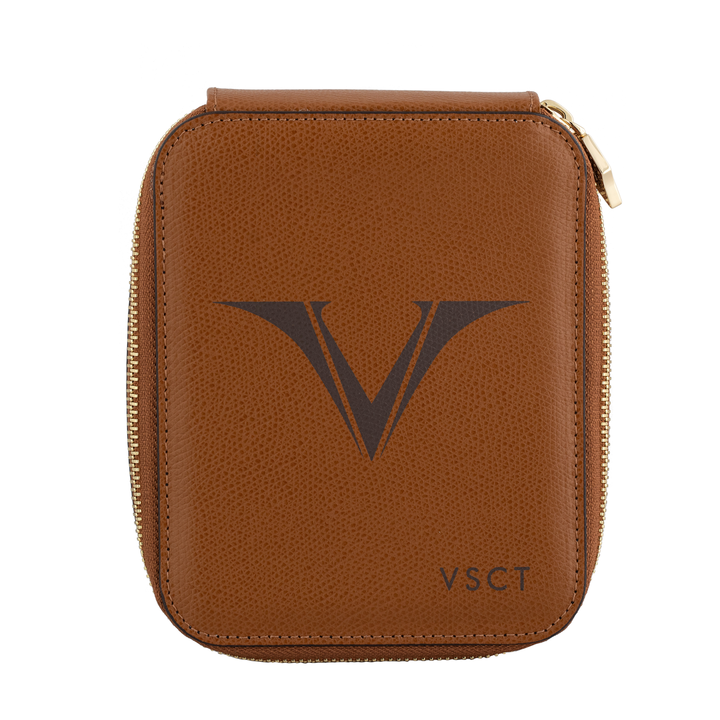 Visconti 6 Pen Leather Case