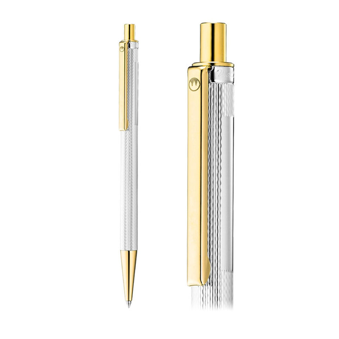 Waldmann Eco Ballpoint Pen - Gold and Silver