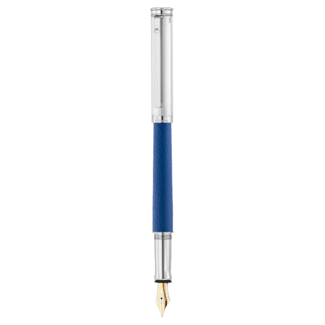 Waldmann Solon Fountain Pen - Capri Blue - 18K Gold