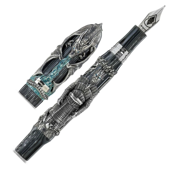 Montegrappa Game of Thrones: Winter Is Here Limited Edition Fountain Pen - Silver