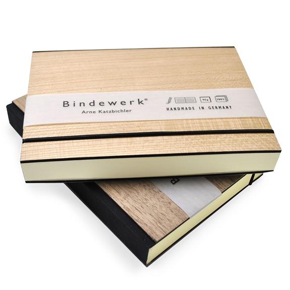 Bindewerk - 5.8 x 8.3" Purist Wood Books (A5)