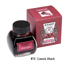 Platinum Classic Ink - Cassis Black