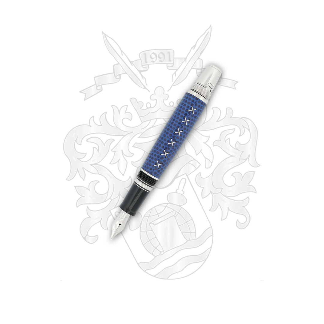 Montblanc Boheme Jewels with Light Blue Topaz Leather Pen Set