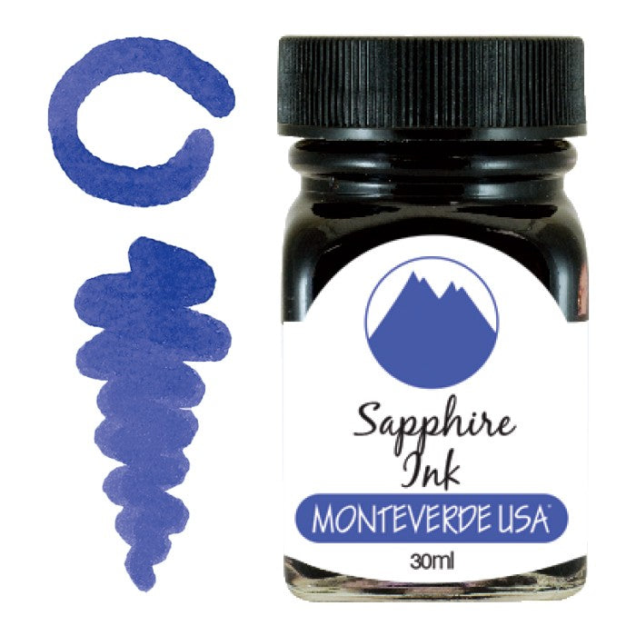 Monteverde Sapphire Ink - 30ml Bottle