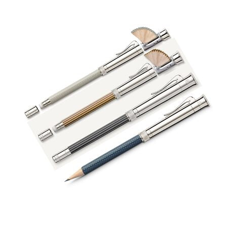 Graf von Faber-Castell Perfect Pencil Magnum, Cedar Wood, Platinum trim,  118555