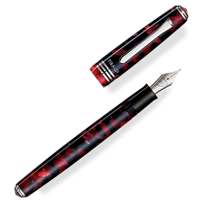 Tibaldi N60 Fountain Pen - Ruby Red