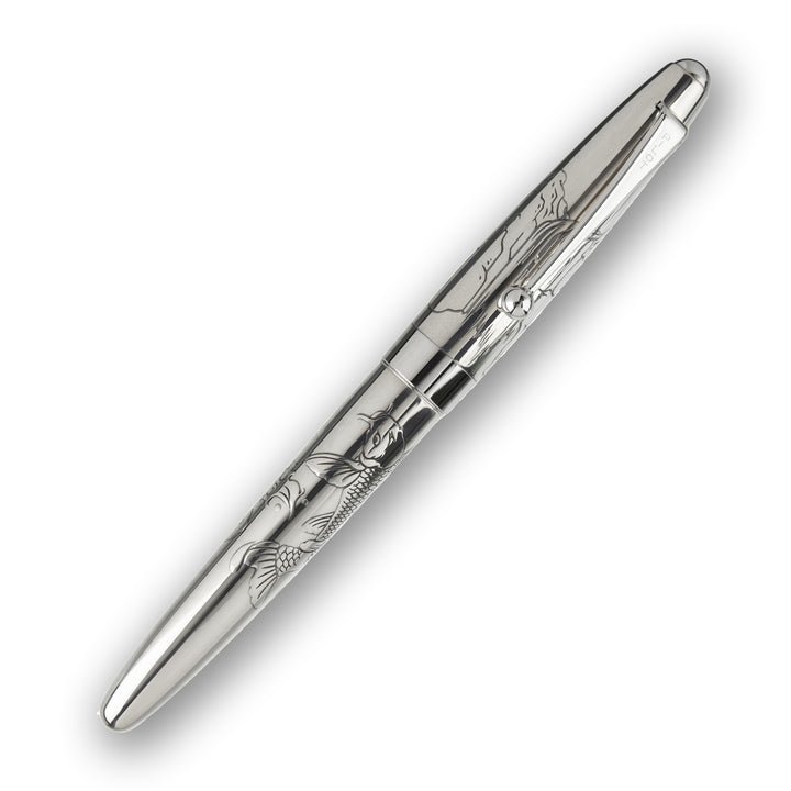 Pilot Sterling Silver Carp (Koi) Fountain Pen
