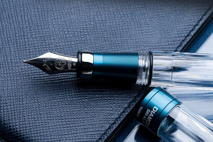 TWSBI Diamond 580AL Fountain Pen - Prussian Blue
