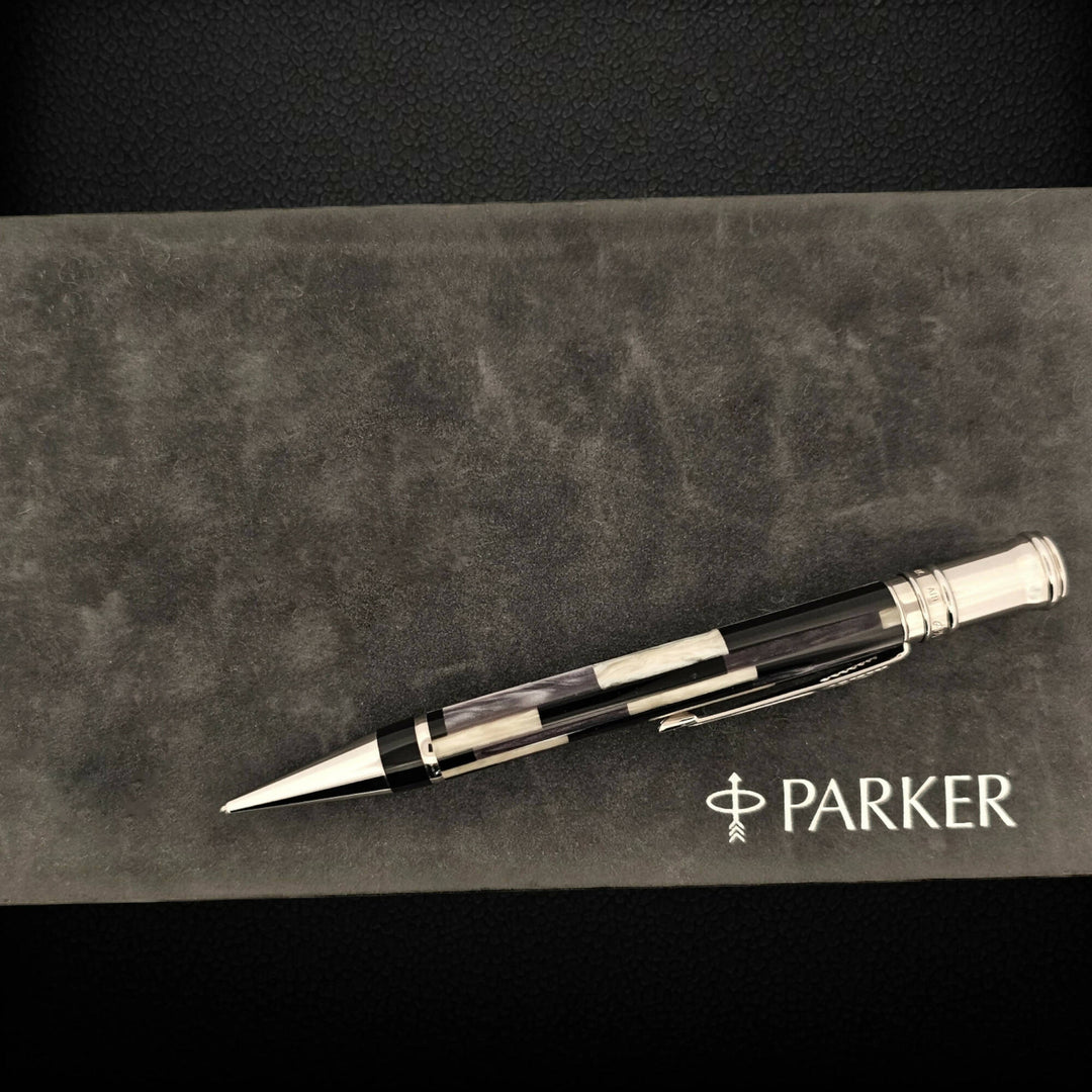 Parker Duofold Centennial Mosaic Black & Grey Mechanical Pencil