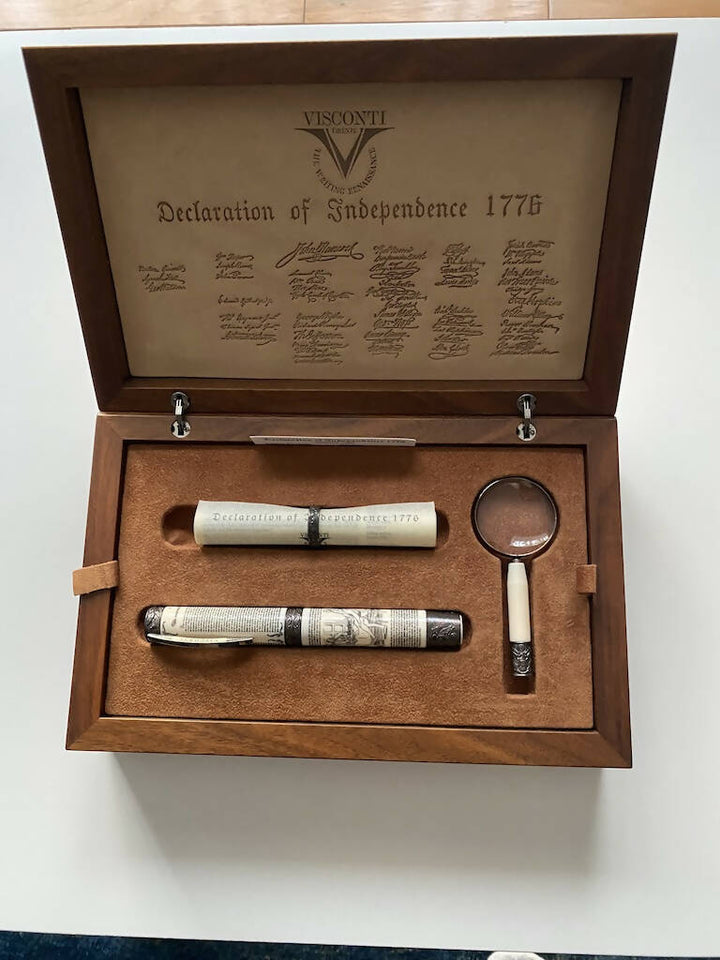 Visconti Declaration of Independence Rollerball Pen Limited Edition nr 193/776