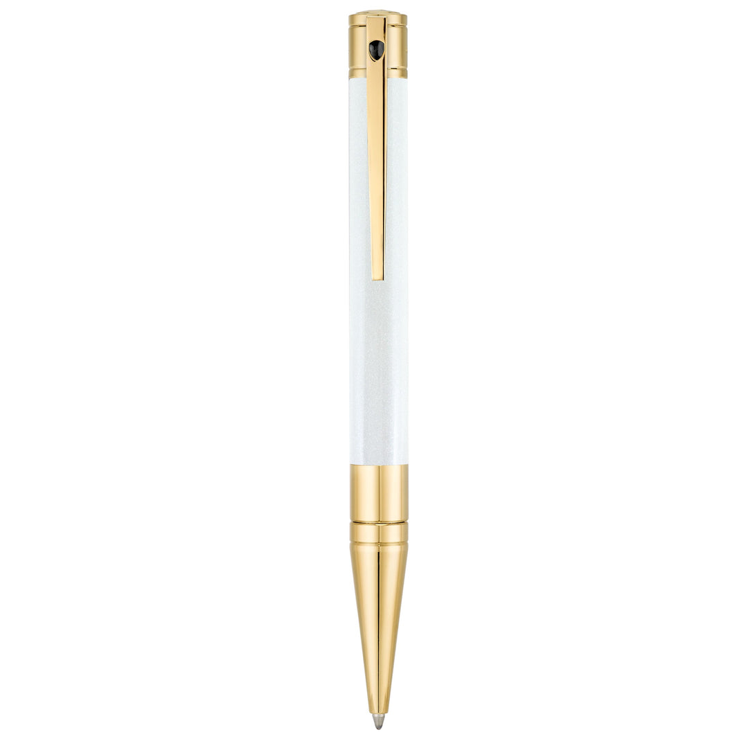 S.T. Dupont D-Initial Ballpoint Pen - Pearly White