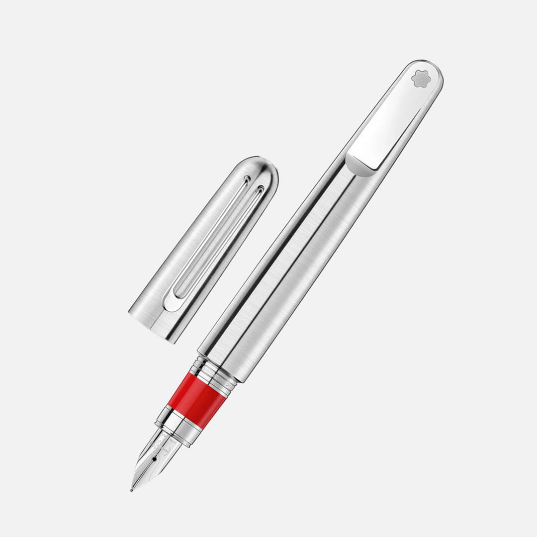 MontBlanc Red Signature Fountain Pen by Mont Blanc with partnership with Marc Newson