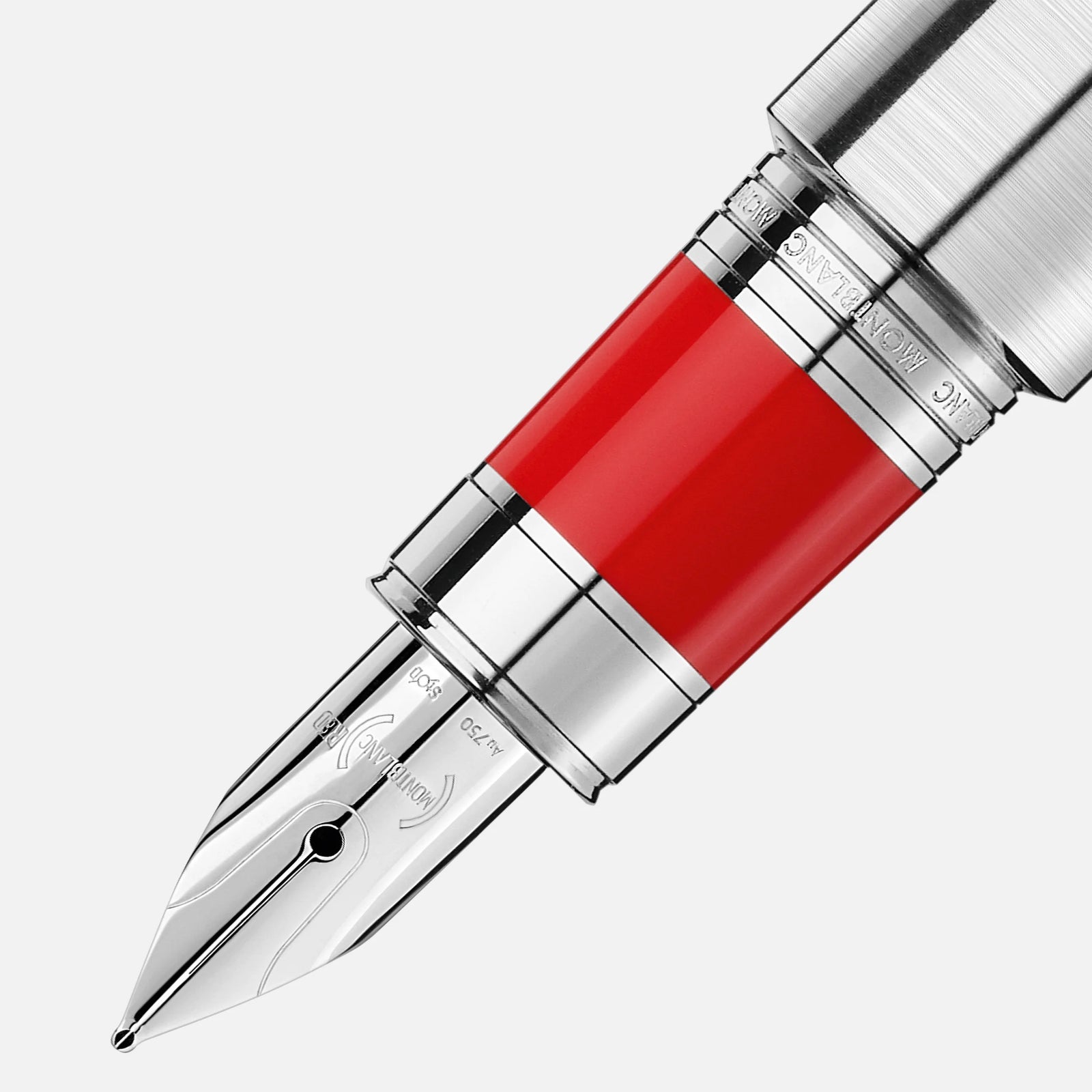 MontBlanc Red Signature Fountain Pen by Mont Blanc with partnership with Marc Newson